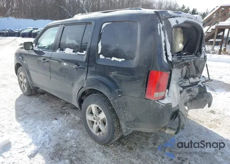 2011 Honda Pilot Ex-L from USA, damaged, VIN 5FNYF4H50BB077299